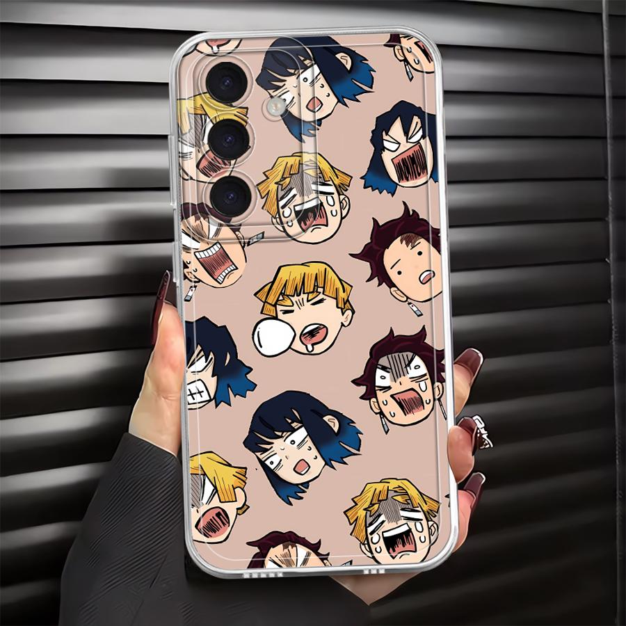 

Case for Samsung Galaxy A57 A34 A35 A54 A15 A25 A51 A36 A37 A52 A17 A56 A26 A24 A14 A16 A52 A55 Phone Cover D-Demon S-Slayer Galaxy A12