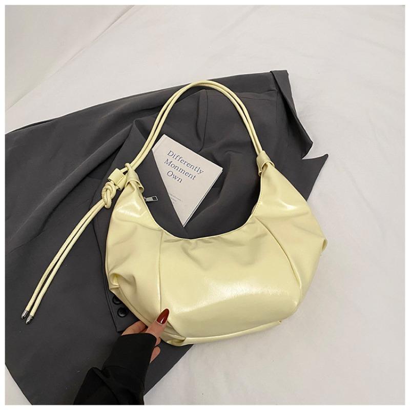 Fashion Pleated Small Bag Women's New Summer Popular Versatile Single Shoulder Underarm Bag Crossbody Dumpling Bag