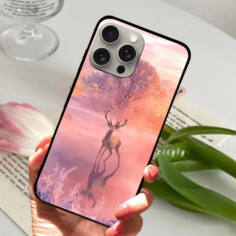 Popular Patterns For iPhone 15 Plus Case On iPhone15 Soft Silicone TPU Phone Cover For iPhone 15 Pro Max Protector Coque Funda