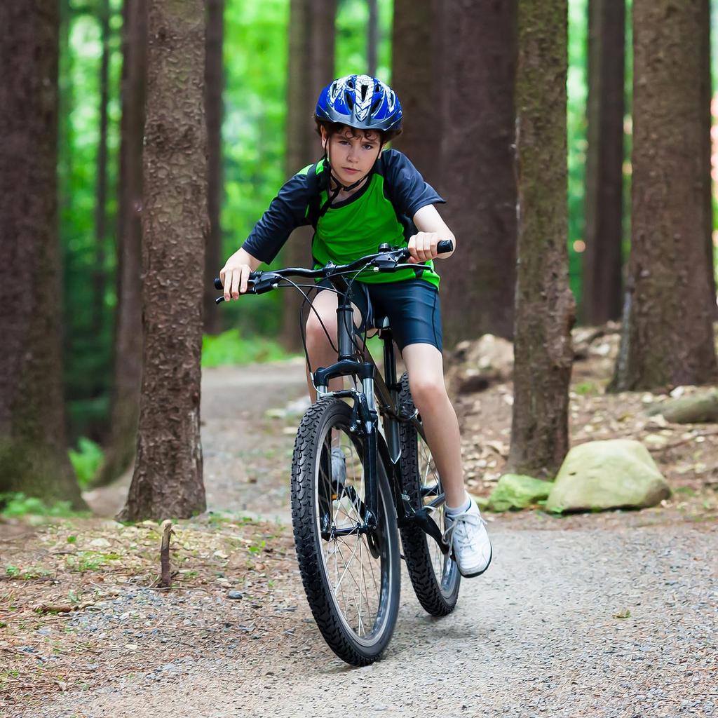 YunSCM Satz Fahrradreifen Schläuche mit 32mm Schrader-Ventilen Reifen für Mountain 2, 24x1.75 Reifen, 24x1.75 47-507 + 24x1.5/1.75 + Hebel, 24-Zoll 1.75