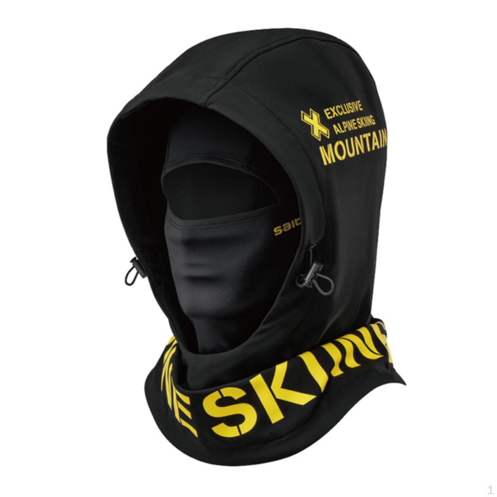 Ski Face Cover, Windproof Thermal Balaclava, Neck Warmer, Winter Outdoor S