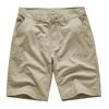 Sommer Baumwolle Einfarbige Shorts Herren Hohe Qualität Lässig Business Gesellschaft Elastischer Bund Herrenshorts Badeshorts