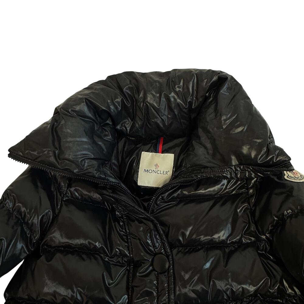Moncler Nylon TULSA Down Jacket Black Nylon Used
