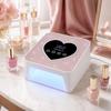 Rhinestone Heart Shape UV Nail Lamp Fast Curing Nail Dryer Machine Nail Dryer Lamp  Home Use