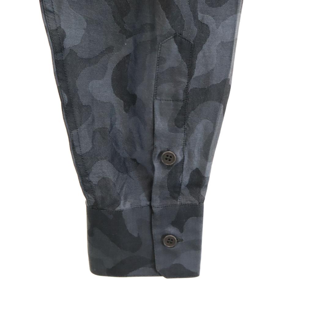 Gianni Versace made in Italy Camouflage Pattern Long sleeve shirt Men's Used