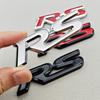 3D ABS Car Sticker Logo RS Letters Rear Trunk Emblem Badge For Chevrolet Road Sport Cruze Camaro Trax Blazer Malibu Accessories