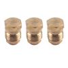 3PCS 3K 3/8-24UNF 3000psi Unified Copper Burst Disk for Paintball Tank Regulator