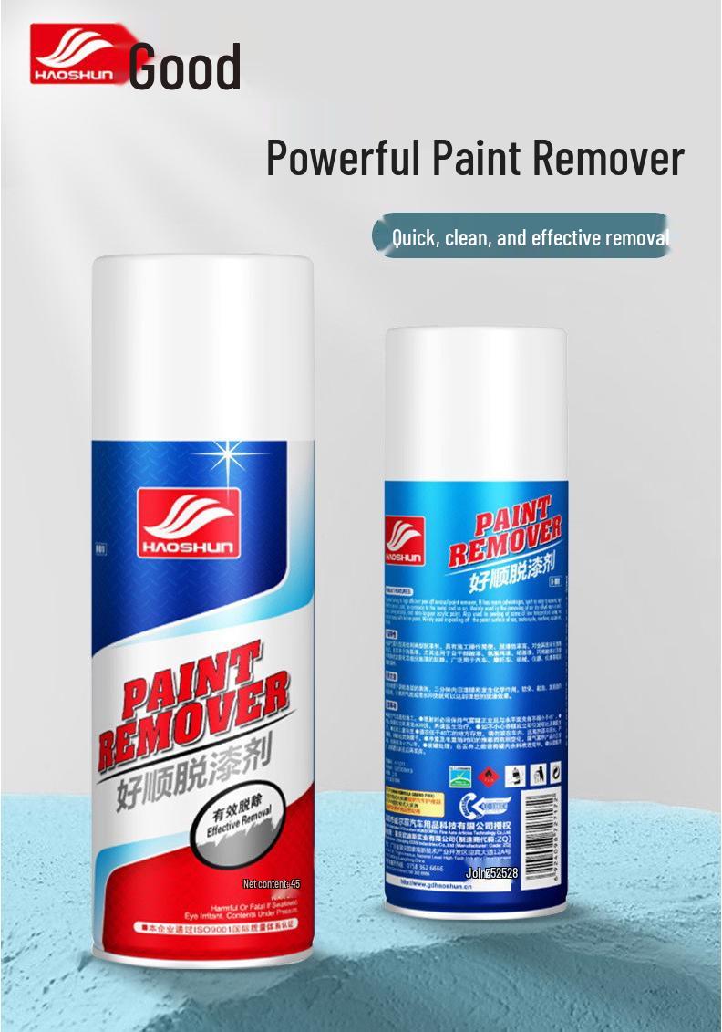 

High-Efficiency Paint Stripper for Metal, Wood, Car, and Glass Surfaces 450ml/Bottle
