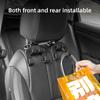 2pcs 2 In 1 Car Seat Headrest Hook Phone Holder Seat Back Hanger Car Seat Back Hook  Mobile Phone