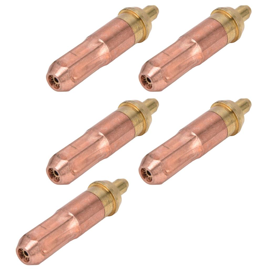 5Pcs Propane Cutting Torch Tips Plum Ring Shape Consumables Accessories G01?300 3#