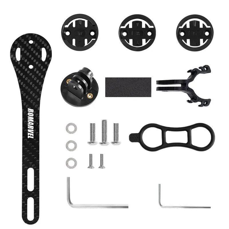 Bkptx Cm-01 Carbon Computer Mount Holder For Bryton Road Bike Integrated Handlebar 3K Bicycle Accessories
