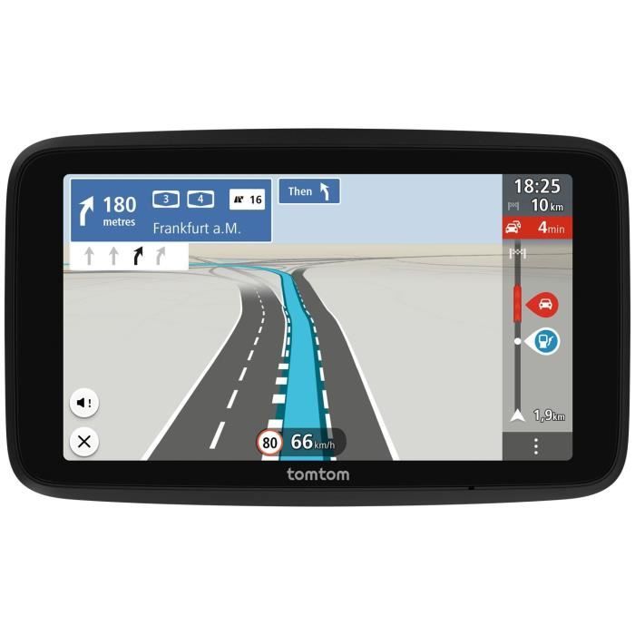 TomTom - GO Classic 6 2ème Génération - GPS Voiture - 6 Pouces - TomTom Traffic - Guidage Sur Changement De Voie - Carte Europe 27