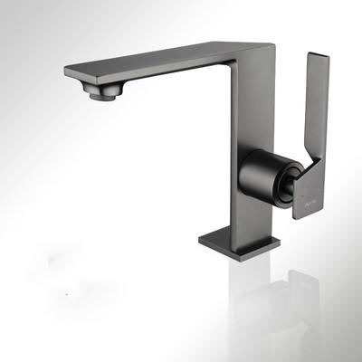 Basin Faucet Black Bathroom Hot and Cold Single Lever Brass Water Mixer Tap Basin Water Sink Mixer Crane Fasion
