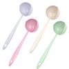 2-in-1 Long-Handle Plastic Soup Ladle & Strainer Spoon