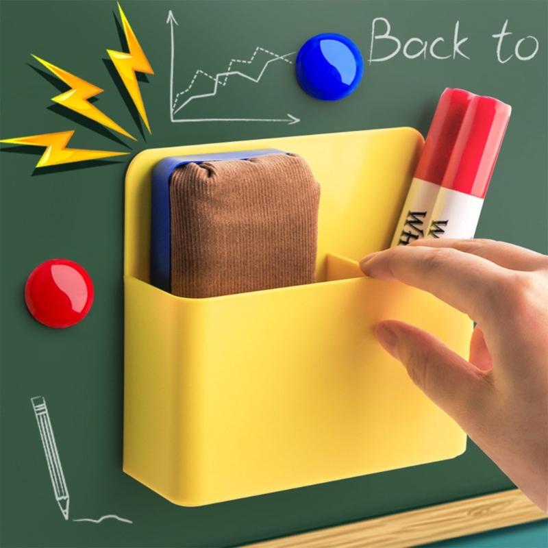 2 Pcs Whiteboard Storage Box Pencil Cup Storage Case Dry Erases Marker Holders Whiteboard Accessories For School Office