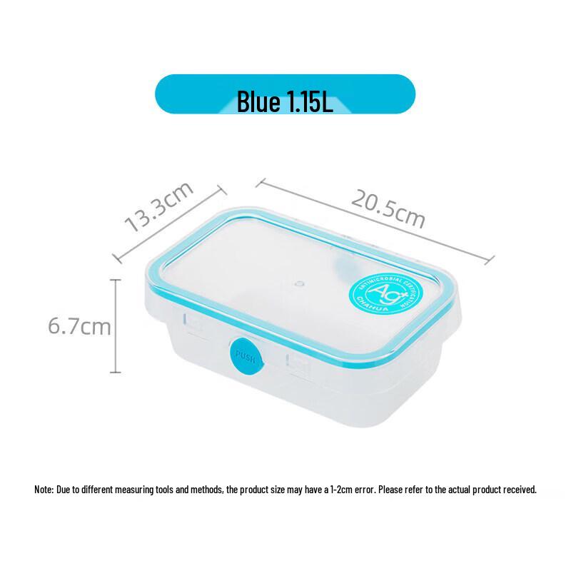 CHAHUA Antibacterial Rectangular PP Food Storage Container