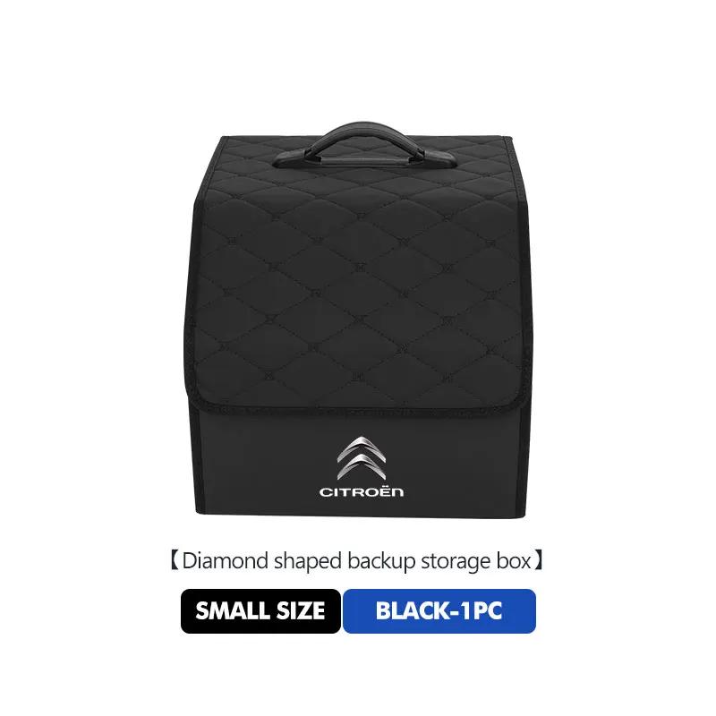 Car Trunk Organizer Box Large Capacity Multiuse Emergency Tool For Citroen C4 C3 C5 C1 C2 C6 VTS C4L DS3 DS4 DS5 Grand Berlingo PD0