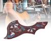 Rotes Schildpatt Akustikgitarren-Schlagbrett 2 mm Dick Hummingbird Schlagbrett Für Akustikgitarre