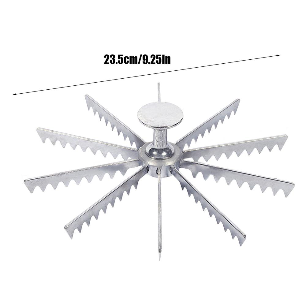 Pie Cutter Marker Creative Multi-tooth Pizza Cutter Pie Crust Cutter Cutter Baking Tools Cook Supplies Cheesecake Aluminum Alloy