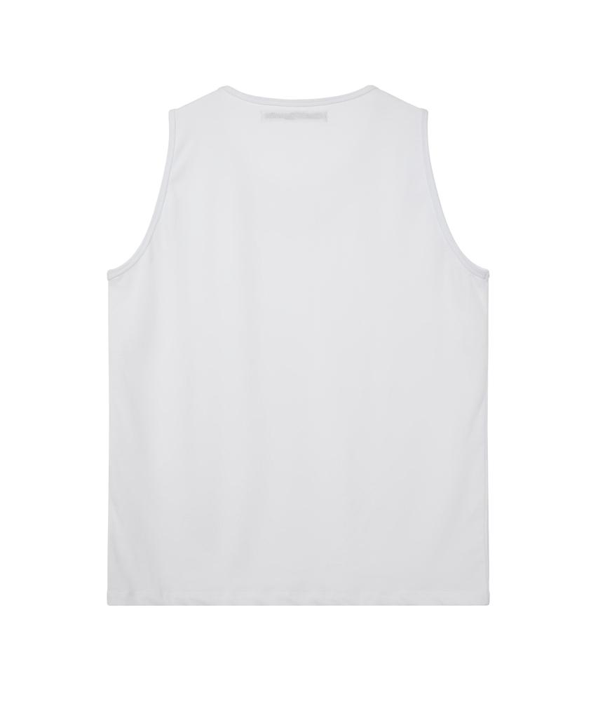 REST&RECREATION Layered Tank Top - White