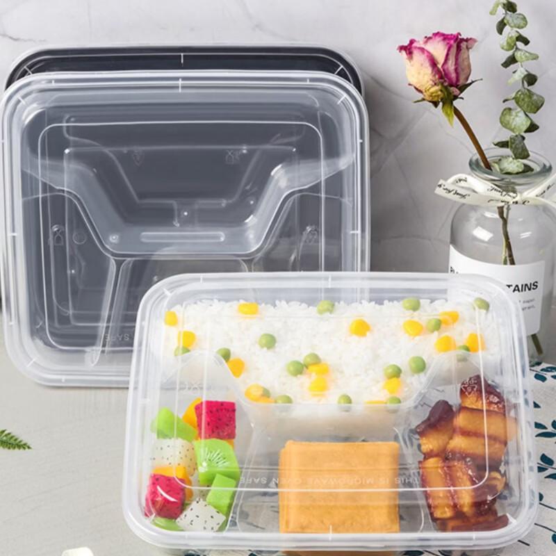 Disposable Divided Meal Prep Containers