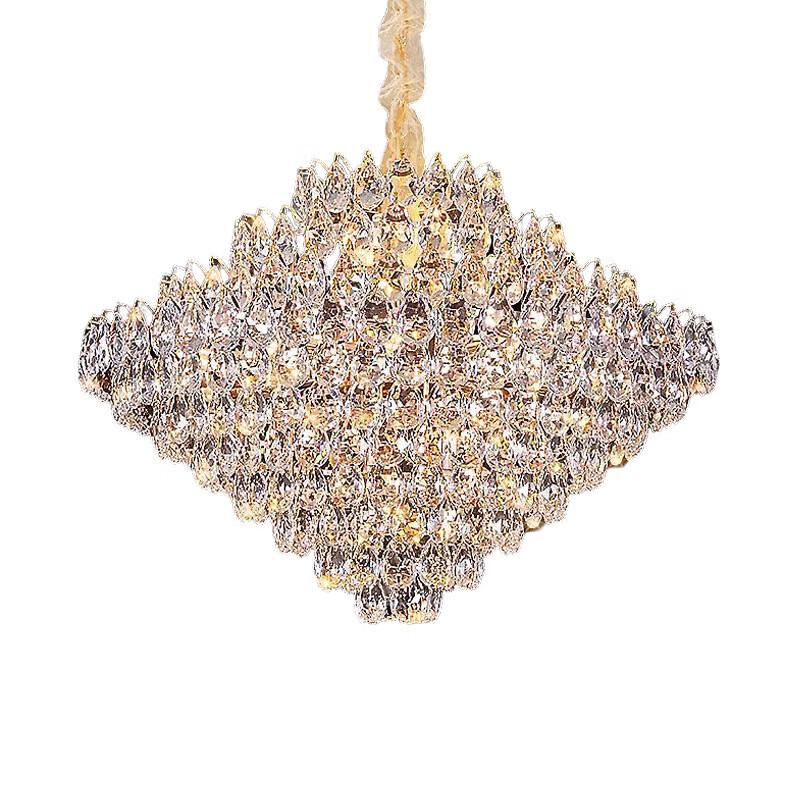 Nu Feng Round K9 Crystal Chandelier