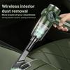 Portable Vacuum Cleaner for Home Car with Flat and Brush Nozzle Battery Display Dightal Screen