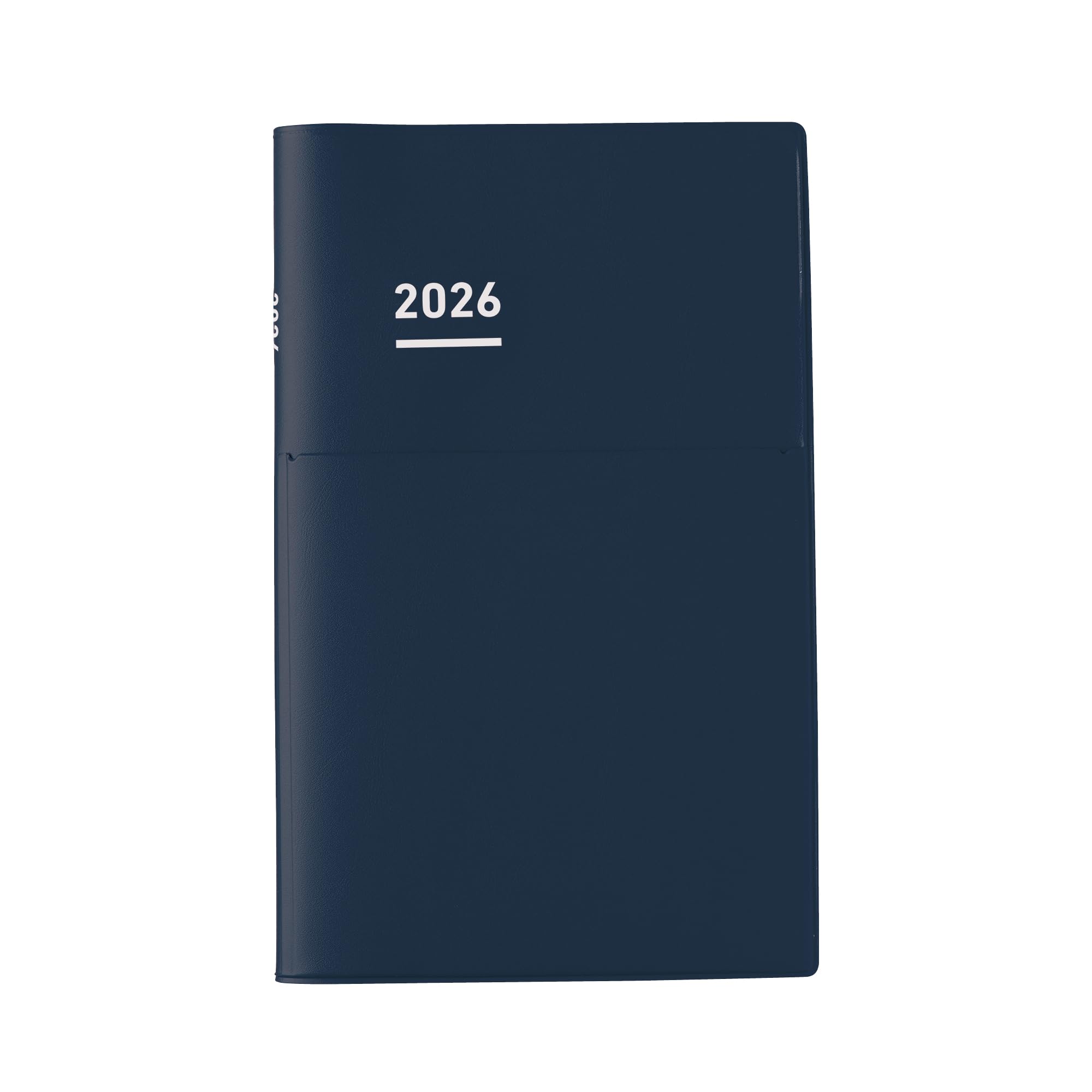 

Kokuyo Jibun Techo Biz Planner 2026 Monthly A5 Slim Matte Navy Starts December 2025 (Ni-JB1DB-26)
