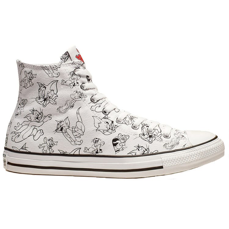 Chuck Taylor All Star Tom and Jerry X Chuck Taylor All Star Converse High 'White' 165736C