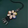 Tassel Pendant Handmade Sweater Chain Ladies, Vintage Fashion Court Style Necklace