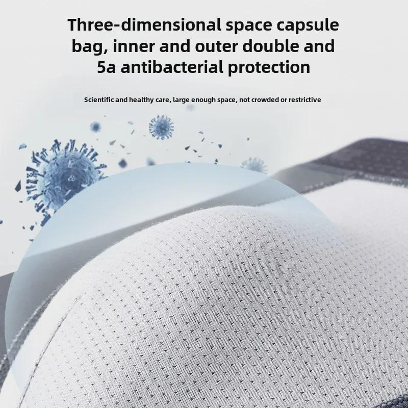 Summer Modal Men's Large-Size Breathable Boxer Briefs - Antibacterial and Comfortable Mid-Waist Design