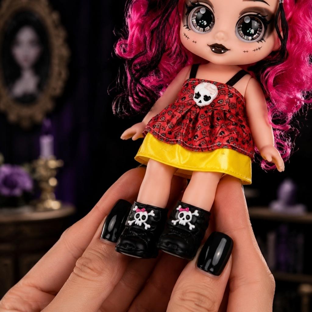 Collectible Doll with 3D Eyes and Music Feature Soft Vinyl Body Detailed Outfit and Accessories Suitable for Ages 3 and Up