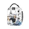 Gintoki's Chaos Yorozuya Insulated Lunch Bag Cooler Bag Reusable,Meal Container Gintama Leakproof Lunch Box Tote Food Bag