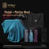 Men's Modal Merino Wool Extended Leg Antibacterial Boxer Briefs