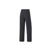 Li Ning Fitness Series Einfarbige High Waist Straight Leg Freizeithose Damenhose Schwarz AYKT642-3