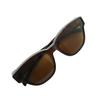 7163 Polarized Cover UV Size Temple Length TR90 [OTC.web] Overglasses, Sunglasses, Lightweight, Stylish, Glasses, Protection, 62, 155mm, (02 Brown/BR