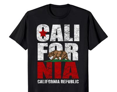 California Republic Men's T-Shirt and Kids Tshirt