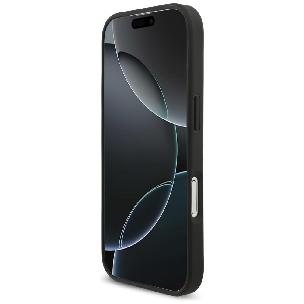 Coque Guess 4G Grand Logo pour iPhone 17 Noir