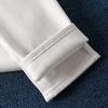 Women's High Waist Fleece-Lined Skinny Jeans - White Harem Style for Autumn/Winter 2025, Korean-Inspired, Casual, and Thickened.
