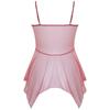 European & American Sexy Mesh Lace See-through Erotic Lingerie Pajamas for Women