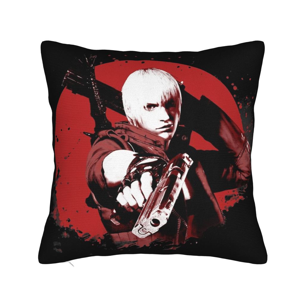 Devils May-Cry 3 Pillow Covers Merchandise Soft Cushion Cover Gift Throw Pillow Case Cover Bedroom Multi Size