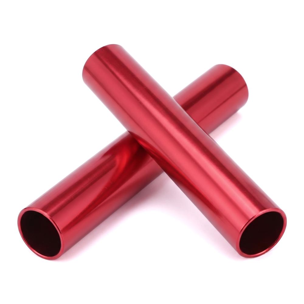 3PCS Hollow Tube Relay Baton Smooth Surface Running Baton Durable Relay Stick Track and Field
