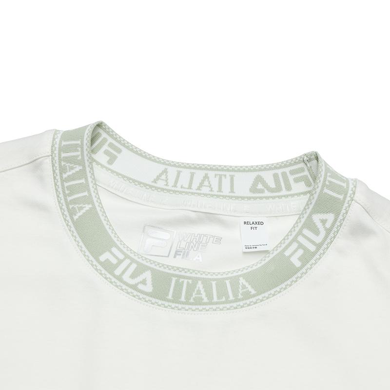 New FILA Regular T Shirt Women's Cloud White F11W523108F-WT