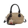 Women's Deerskin Suede Handbag - Vintage Bowling Crossbody Bag 2025 Trend