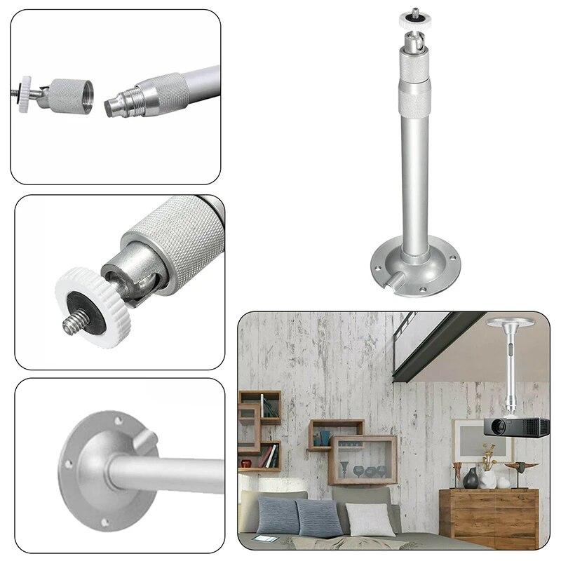 Mounting Bracket Ceiling Wall Mounted Long Digital Camera Projector Camcorder 35mm SLR 360° Rotatale Head Adjustable 20-40cm