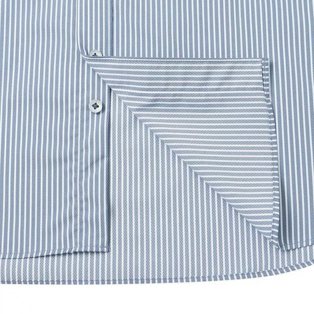 Daks Men S Stripe Regular Fit Long Sleeve Shirt dma1Shdl121b1