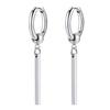 Ring Piercings Hoop Earrings Mens Womens Surgical Stainless Steel Allergy-friendly Dangling Both Ears Rust-resistant Unique Unisex Accessories Male