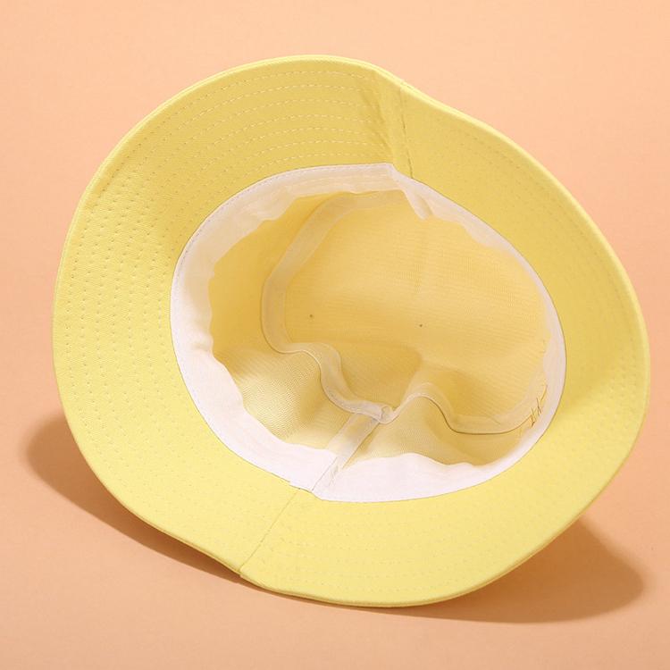 New Product Fashion Unisex Reversible Cotton Sunshade Large Brim Bucket Hat Custom Reversible