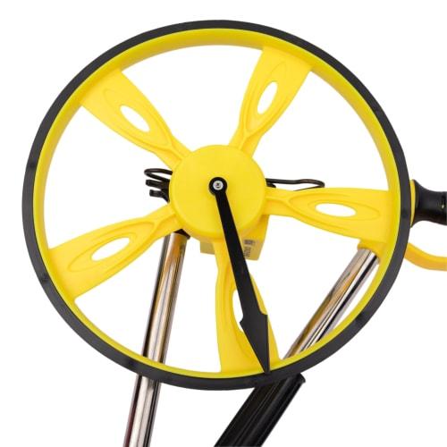 HFS(R) Distance Meter, Road Measure, Walking Measure, Road Counter, Landscaping, Construction, Carpentry, Foldable, Mechanical, 99,999.9m, with Stand