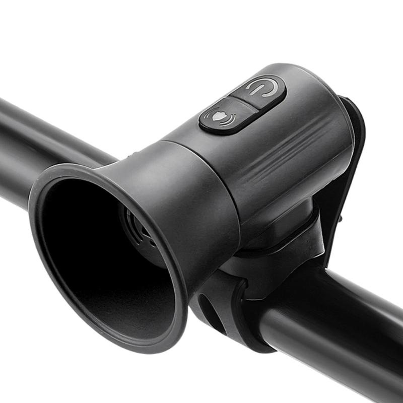 Road Bike Horn 120dB Electronic Bicycles Bells Waterproof Handlebar Mounted Cycling Bells Bicycles Accessory Easy to Use